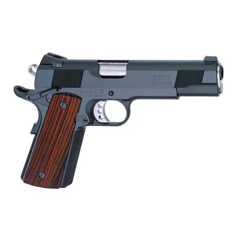 are les baer handguns sighted in at factory